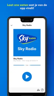 Sky Radio android App screenshot 0